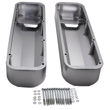 2pcs Fabricated Aluminum Tall Valve Covers For Ford V8 Big Block V8 429 460 Bbf 2pcs Fabricated Aluminum Tall Valve Covers For Ford V8 Big Block V8 429 460 Bbf