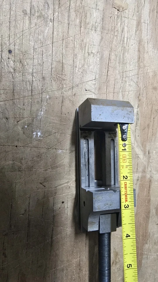 2.5" Precision ground Machinist Toolmaker Grinding screw Vise 9 x 6 x 3 - Image 2 of 4