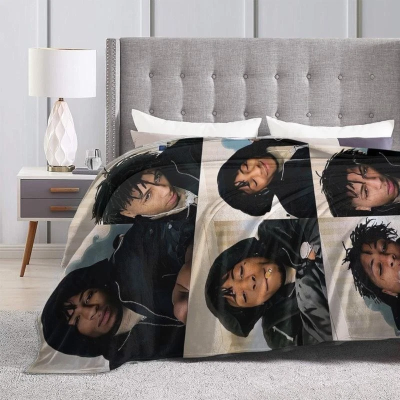 Flannel Blanket,Super Soft Warm,Multi-purpose Gift for Family Friends