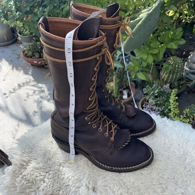 Vintage Wesco Jobmaster Logger Boots size women