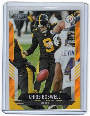 2021 Score - Chris Boswell #119 Lava /575 Pittsburgh Steelers Pro Bowl Rice Owls