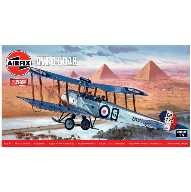 Airfix A01085V Avro 504K 1:72 Scale Kit