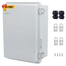 Waterproof Junction Box ABS Plastic Electrical Enclosure with Stainless