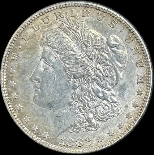 1882-P $1 Morgan Dollar - Raw AU - See Pictures