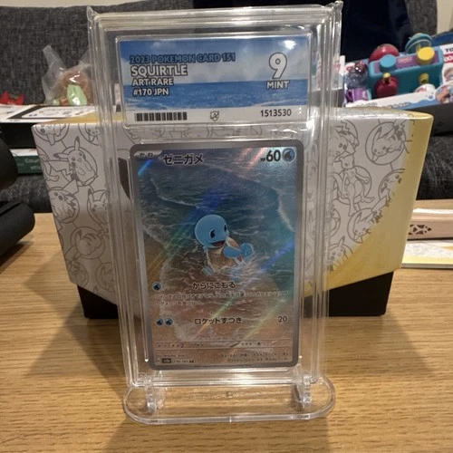 ACE 9 Pokémon Card 151 Squirtle #170/165 Art Rare Full Art Holo JP 2023