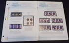 US Stamp Collection- 2009 Collection on 4 White Ace pages over $20 face (J125)