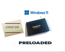 Windows 11 Pre Preloaded 120GB 2.5?Solid Sate Drive (SSD) 64 Bit Plug & Play