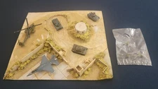 CG Dynamix MICRO- DIORAMA 1/144 GRID A1C3-W STRONGHOLD Oasis F-16 Apache M-60 M3