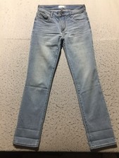 Kut From The Kloth Catherine Boyfriend Jeans Womens 4 Light Blue Faded