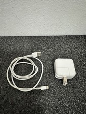 Apple A401 12W USB Power Adapter Lightning Cable For iPhone, iPad and iPod