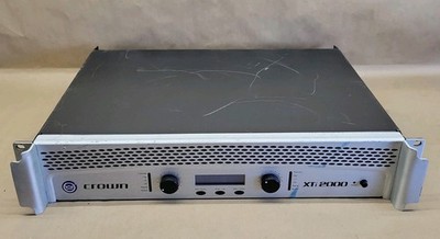 CROWN XTi 2000 2 Channel Power Amplifier 2000 Watts - POWER TESTED, AS IS