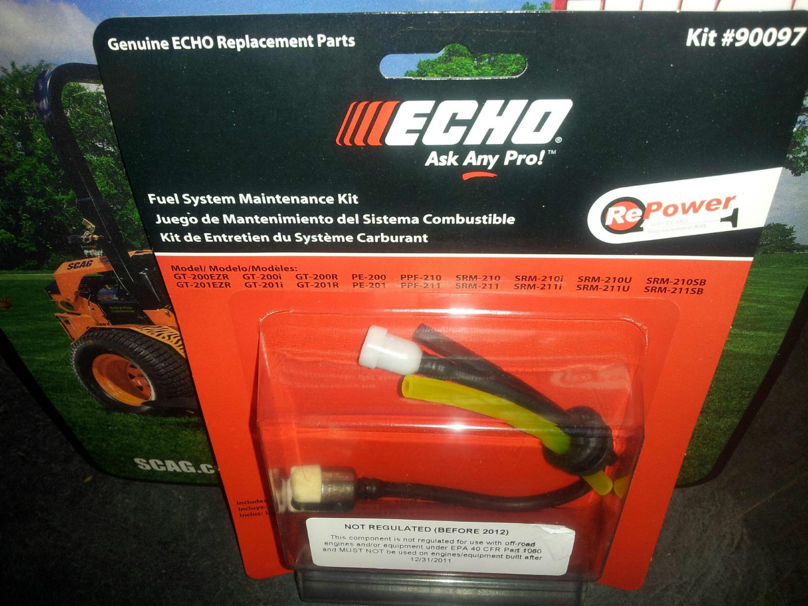 Echo Fuel Lines and Filter Fuel System Tune Up Kit 90035Y Old Part