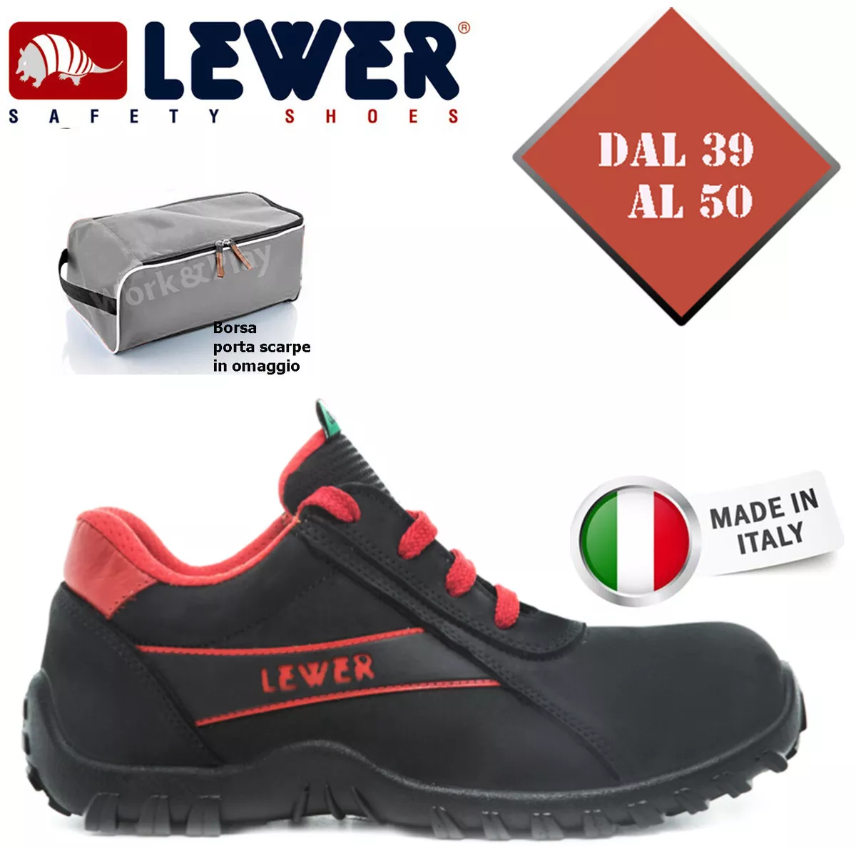 Scarpe antinfortunistiche shop misura 49 50