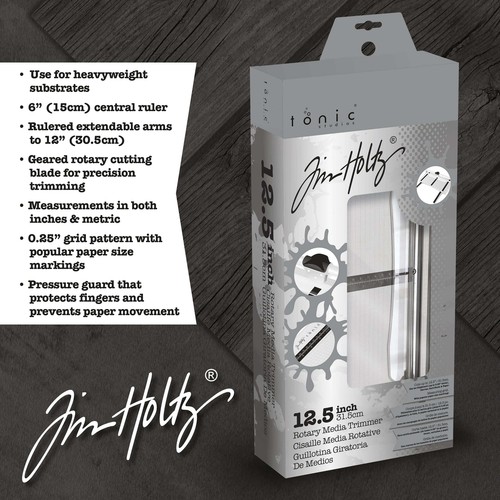 Tim Holtz - 12.5" / 31.5cm Rotary Media Trimmer - 3960e - Picture 4 of 9