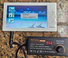 Lot of 12 Photoshare Portable Digital Photo Albums w/ 7" LCD Screens DAF7PL