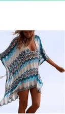 Hollow Knit Beach Cover-up Swimsuit Bikini