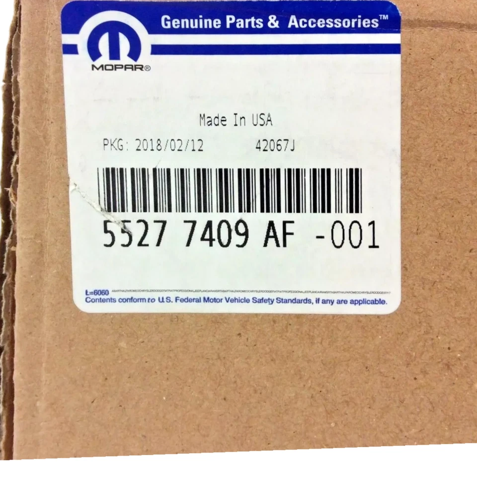 Lámpara de cabeza lateral izquierda del conductor para Dodge RAM 1500 2500 3500 2009-2012 MOPAR OEM NUEVA Foto 4 de 4