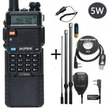 BAOFENG BF-UV-5R III TRI-BAND VHF/UHF FM HAM TWO-WAY RADIO WALKIE TALKIE 3800MAH