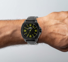 Invicta Speedway 46314 Quartz Black w/Black Dial 46Mm Men's Watch