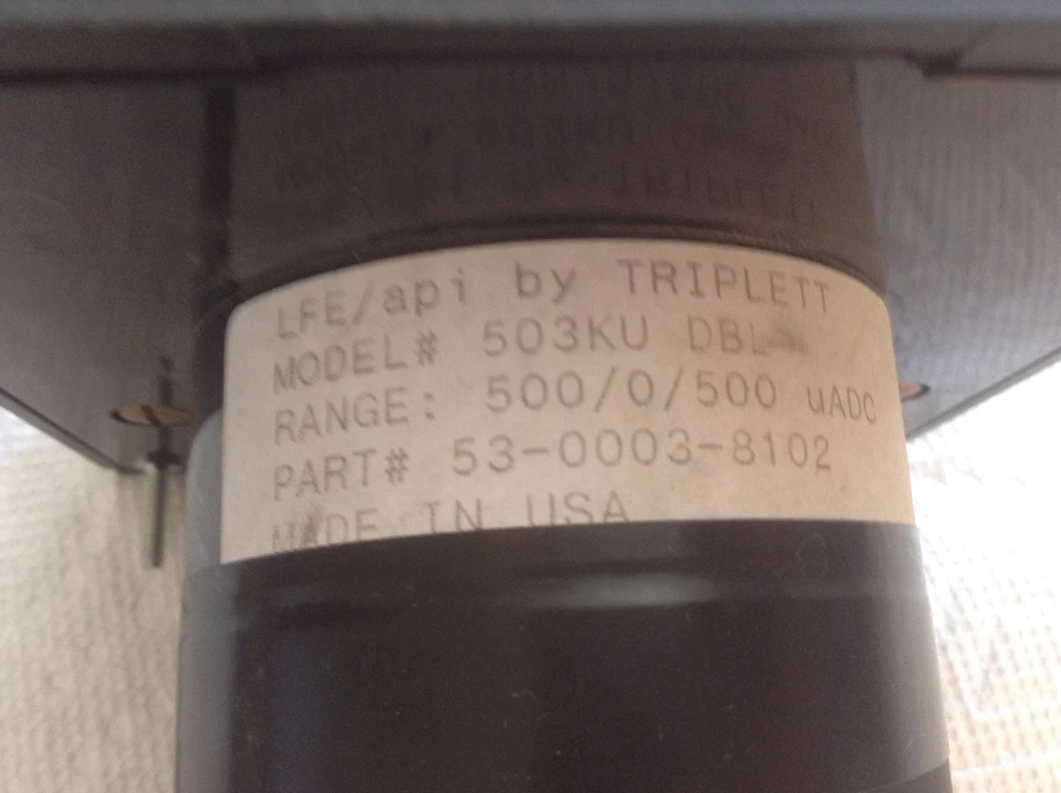 Micro amperiómetro triplett 503KV DBL 53-0003-8102  Foto 4 de 4