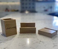 UPLIFT Desk Bamboo Desk Accessories