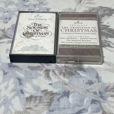 Lot Of 2 Hallmark Cassettes The Sounds of Christmas, The Tradition Of Christmas