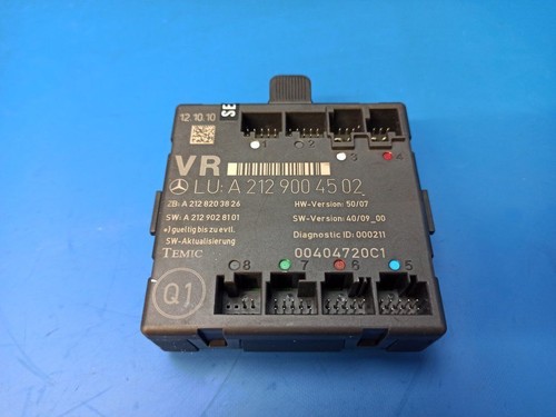 Mercedes-Benz E C207 W207 2010 Rechte Tür-Steuergerät-Modul PUM33338