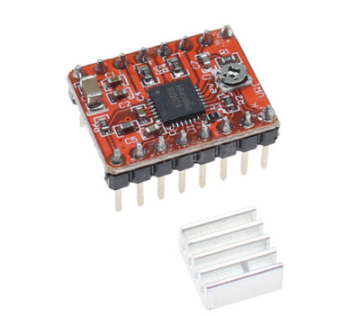 2x A4988 Stepper Motor Driver Heatsink RepRap 3D Printer RAMPS 1.4 DHL
