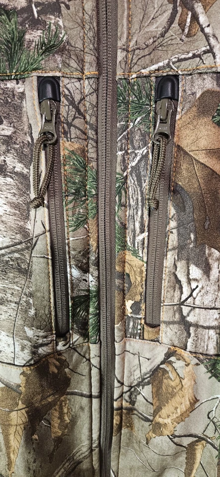 Scentlok Jacket Insulated Hunting Camo Realtree Xtra Carbon Alloy Head Hunter L  - Image 4 of 4