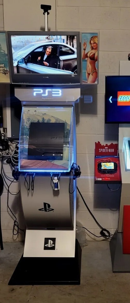 PlayStation 3 Kiosk Game Store PS3 kiosk 100 complete rare!! eBay
