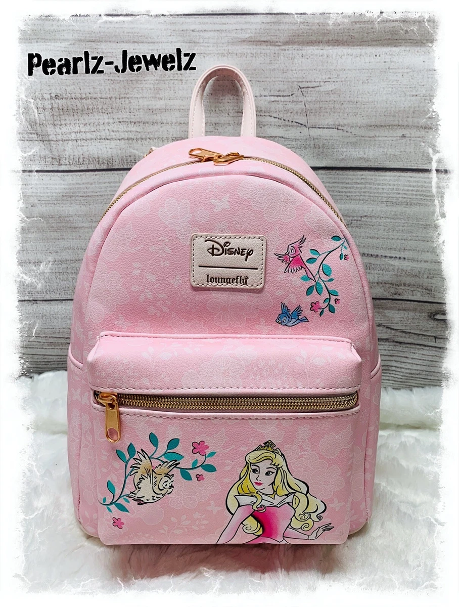 Loungefly Disney Sleeping Beauty Aurora Roses Mini Backpack