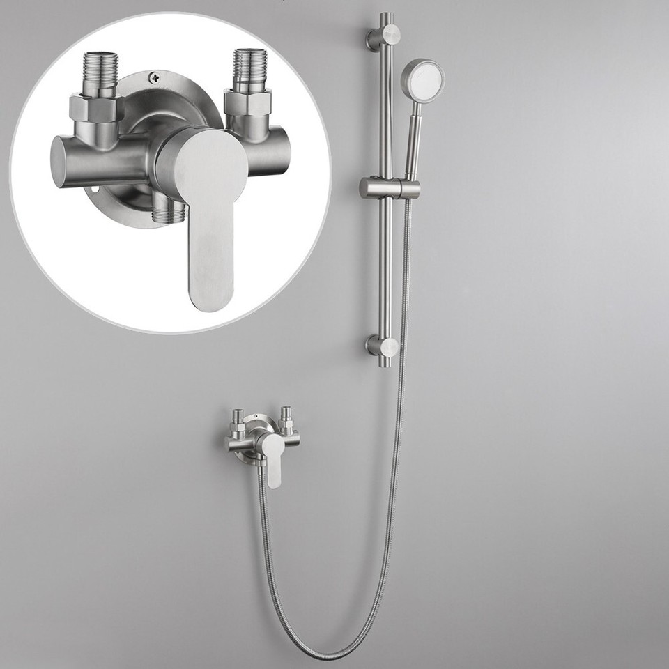 Shower Faucet Shower Hardware Shower Set Wallmounted 304 Stainless