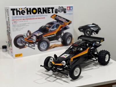Tamiya The Hornet 1/10 Scale 2WD Radio Controlled Car (Assembled Ready to Run)