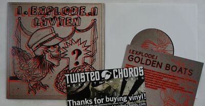 LYVTEN Lyvten/I.Explode.I Split GER 7inch Vinyl Single 2015 + Ins Indie Postpunk