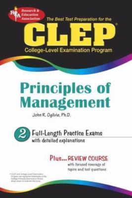 CLEP Principles of Management; REA - The Bes- 0738601241, Ogilvie PhD, paperback