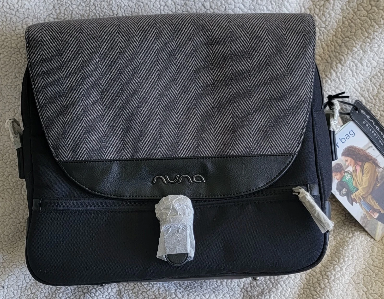 Beautiful Nuna Verona Diaper Bag. New, Never Used.