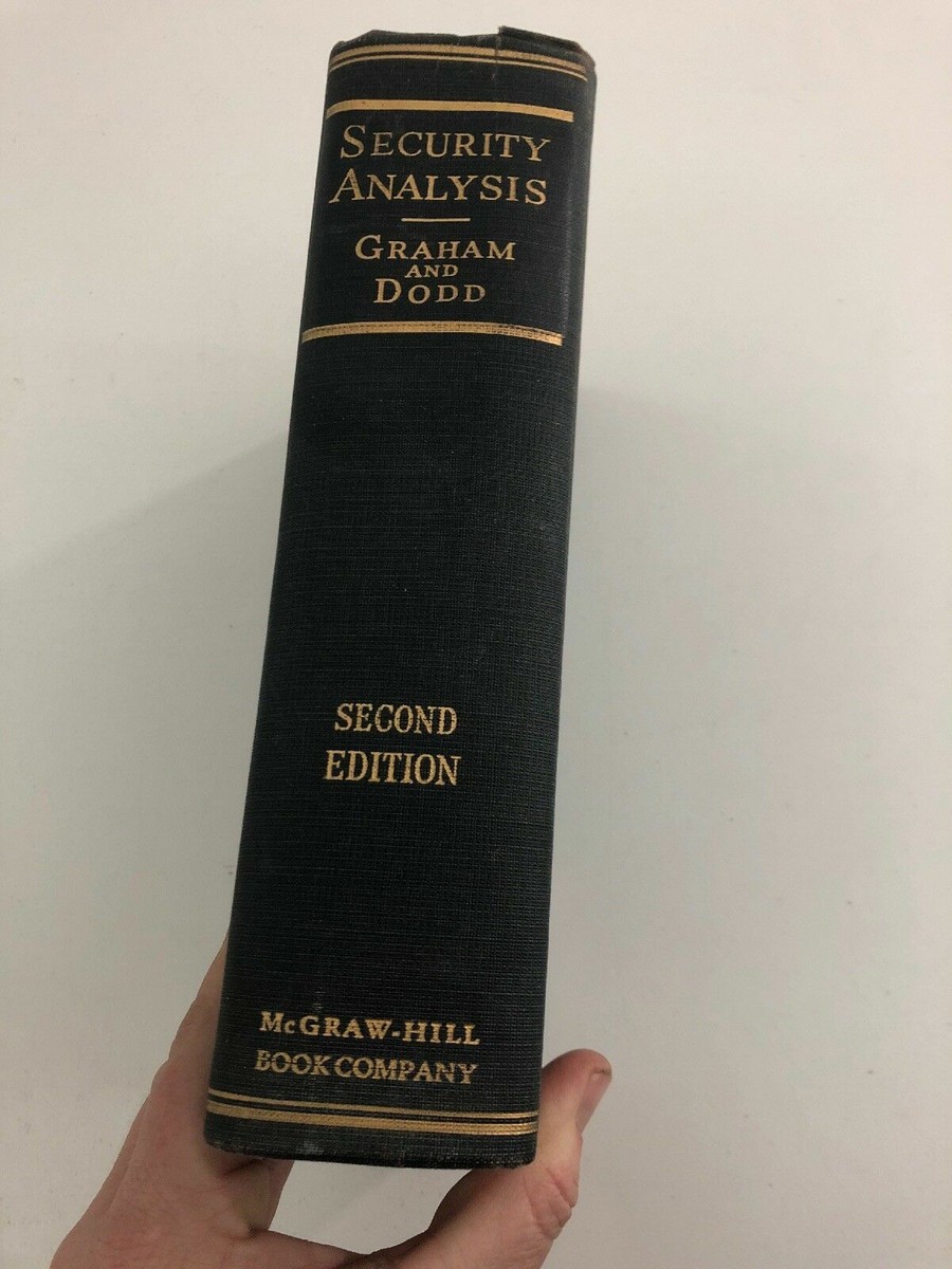 【洋書】SECURITY ANALYSIS 1951年版 Security Analysis Principles and Technique. Third Edition