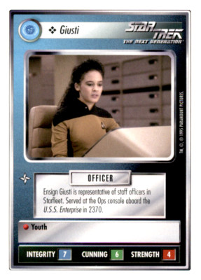 Star Trek: The Next Generation CCG: Giusti - Officer