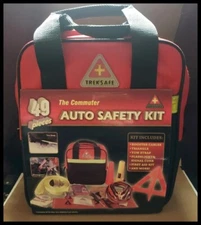 TrekSafe - The Commuter Auto Safety Roadside Emergency Kit * Free Shipping *