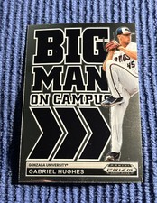 2022 Panini Prizm Draft Picks Big Man on Campus Gabriel Hughes #BMC-GH