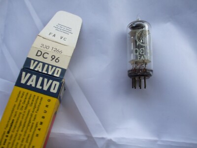 DC96  Triode/Valvo,  (mit TFK>) seltene Batt.-Röhre aus altem Bestand NOS/NIB!
