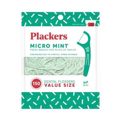 Plackers Micro Mint Zahnseide 1 x 150 Zahnpflege Zahnschutz Mundpflege UK