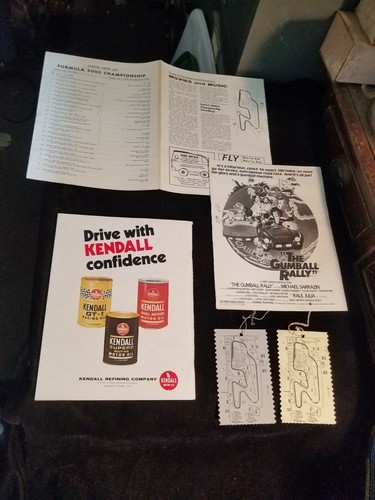 1976 Watkins Glen 6-Hours Trans-Am F-5000 The Glen Official Program w/ Stubs - Picture 2 of 2