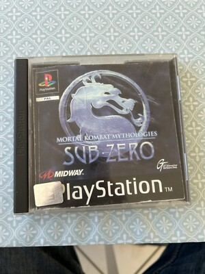 Mortal Kombat Mythologies: Sub Zero PS1 - PAL - Version Mit Anl. 