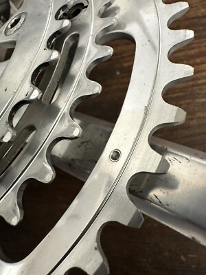 Vintage Rare Jeu De Manivelles Record Campagnolo TRIPLE Nuovo 170 Mm 144 BCD Strada Et BB