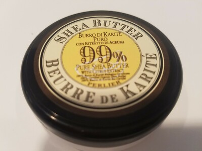 Perlier- 99% Pure Shea Butter With Citrus Extract Restore Smoothness - 1 Fl Oz 