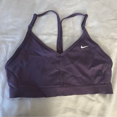 nike indy bra purple