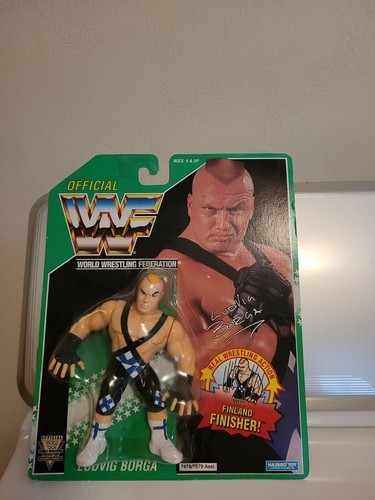WWF Hasbro Green Card Ludvig Borga...