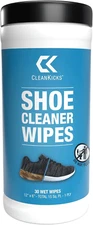 Shoe Cleaning Wipes Dual-Textured Disposable Stain Remover for Sneakers