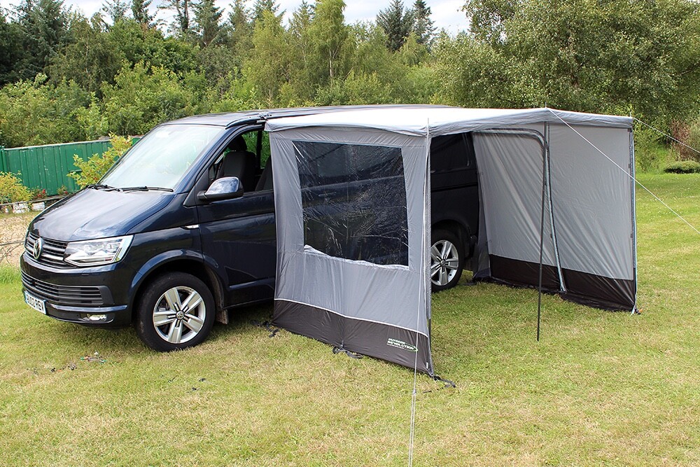 Campervan Canopy Side Panels Outdoor Revolution Cayman with Support Bars